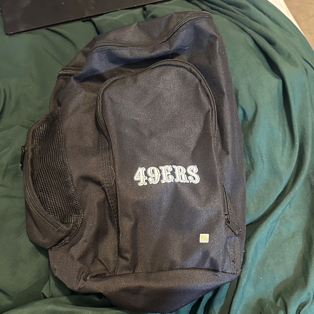 Official 49ers Black Fan Gear Lunch Pack Bag